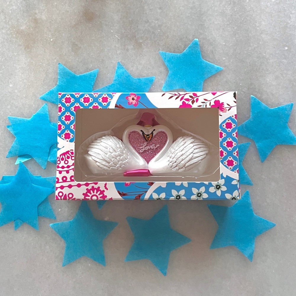 Taylor Swift Lover Swan Ornament